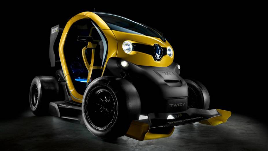 Coisa de louco ou não? Este é o Twizy Sport F1 | <a href="https://preprod.quatrorodas.abril.com.br/noticias/sustentabilidade/renault-mostra-twizy-sport-f1-739695.shtml" rel="migration">Leia mais</a>