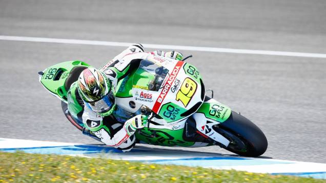 Alvaro Bautista foi o sexto | <a href="https://preprod.quatrorodas.abril.com.br/moto/noticias/motogp-lorenzo-garante-pole-jerez-740522.shtml" rel="migration">Leia mais</a> Alvaro Bautista foi o sexto | <a href="https://preprod.quatrorodas.abril.com.br/moto/noticias/motogp-lorenzo-garante-pole-jerez-740522.shtml" rel="migration">Leia mais</a>