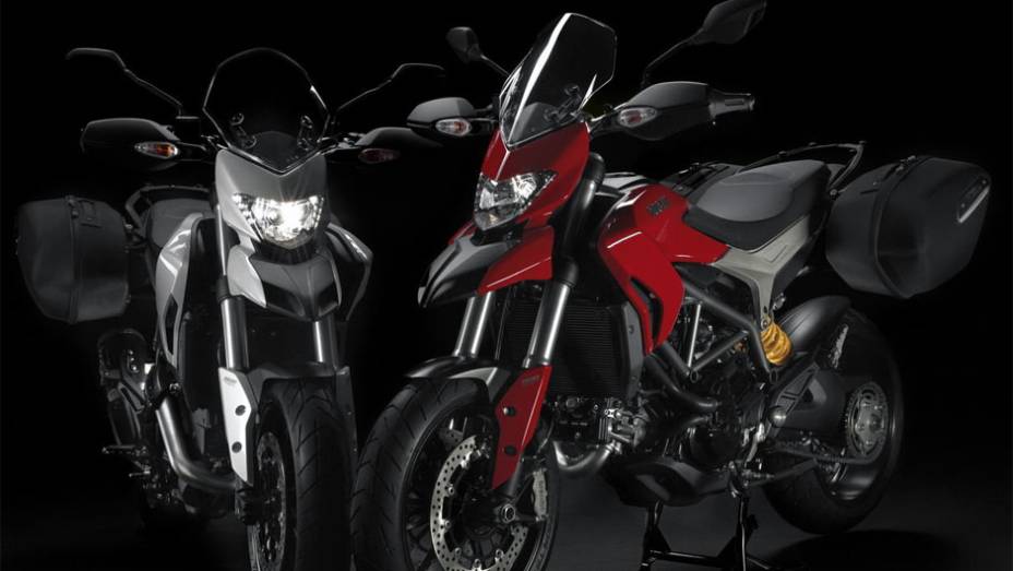 Motocicleta também é dedicada para o uso diário | <a href="https://preprod.quatrorodas.abril.com.br/moto/noticias/ducati-revela-hyperstrada-2013-742105.shtml" rel="migration">Leia mais</a>