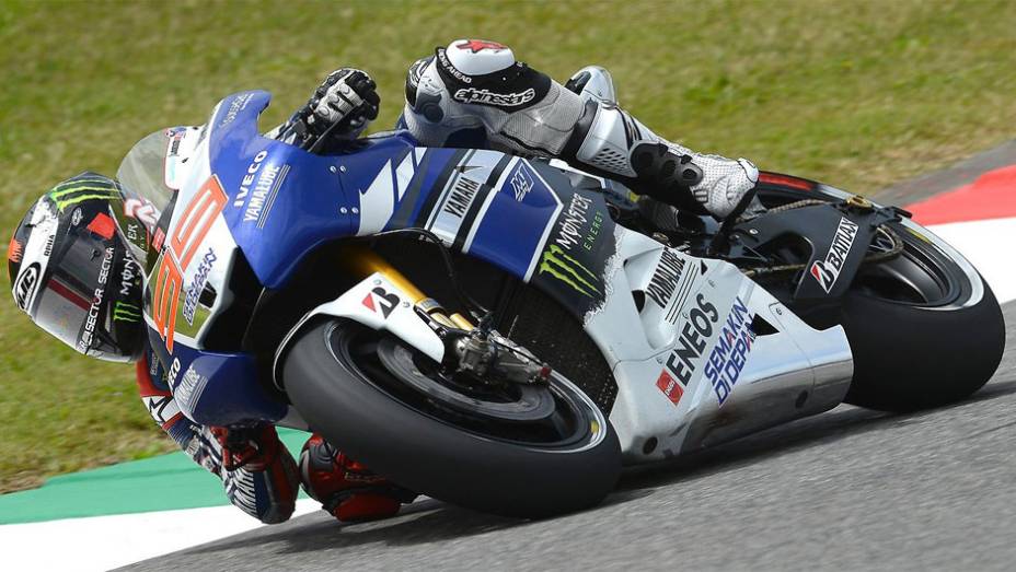 Jorge Lorenzo perdeu o primeiro lugar por 69 milésimos de segundo | <a href="https://preprod.quatrorodas.abril.com.br/moto/noticias/motogp-pedrosa-garante-pole-mugello-742928.shtml" rel="migration">Leia mais</a>