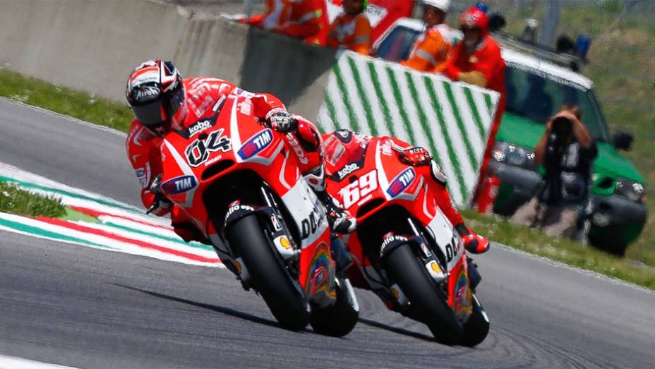 Andrea Dovizioso garantiu o quinto lugar | <a href="https://preprod.quatrorodas.abril.com.br/moto/noticias/motogp-lorenzo-vence-prova-mugello-742903.shtml" rel="migration">Leia mais</a>