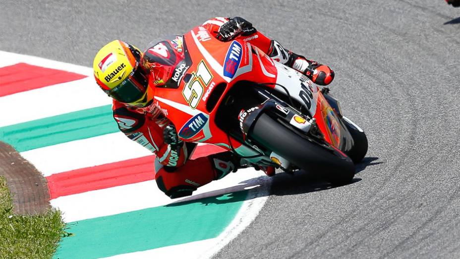 Michele Pirro ficou com o sétimo lugar | <a href="https://preprod.quatrorodas.abril.com.br/moto/noticias/motogp-lorenzo-vence-prova-mugello-742903.shtml" rel="migration">Leia mais</a>