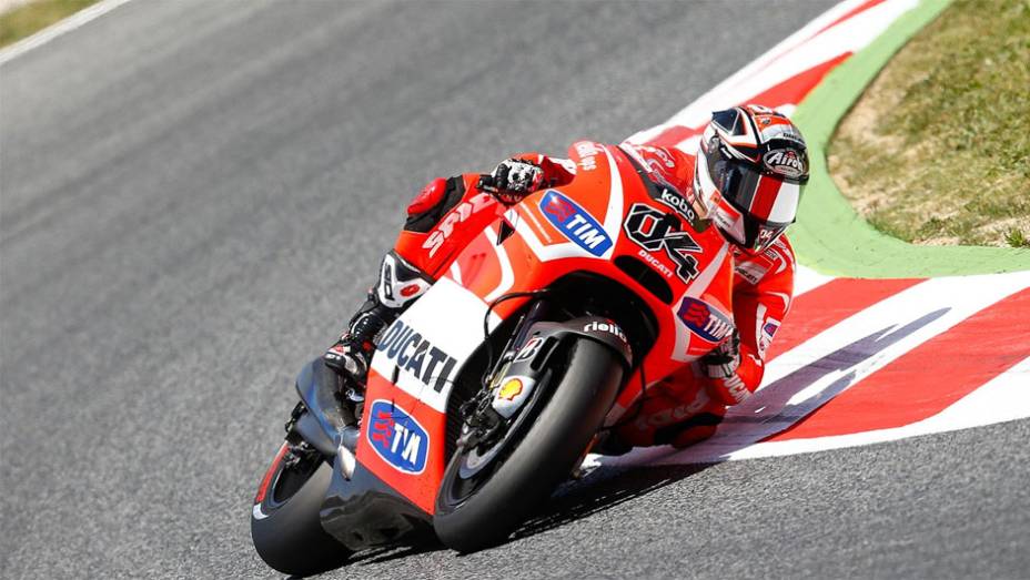 Andrea Dovizioso (Ducati Team) foi o sétimo | <a href="https://preprod.quatrorodas.abril.com.br/moto/noticias/motogp-lorenzo-domina-gp-catalunha-744220.shtml" rel="migration">Leia mais</a>