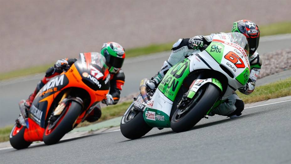 Claudio Corti (71 - Kawasaki) ficou com a décima colocação nos treinos deste sábado | <a href="https://preprod.quatrorodas.abril.com.br/moto/noticias/motogp-marquez-conquista-pole-alemanha-746854.shtml" rel="migration">Leia mais</a>