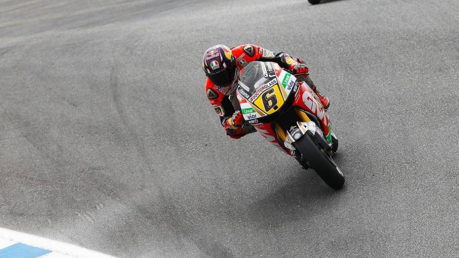 A segunda colocação ficou com o alemão Stefan Bradl (LCR Honda MotoGP) | <a href="https://preprod.quatrorodas.abril.com.br/moto/noticias/motogp-marquez-lidera-laguna-seca-747560.shtml" rel="migration">Leia mais</a>