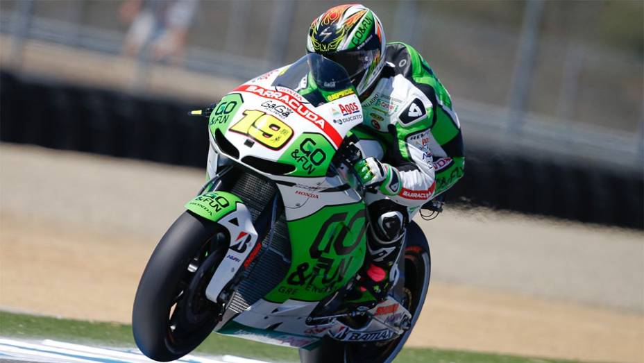 Álvaro Bautista (GO&FUN Honda Gresini) foi o terceiro mais rápido | <a href="https://preprod.quatrorodas.abril.com.br/moto/noticias/motogp-bradl-surpreende-pole-eua-747594.shtml" rel="migration">Leia mais</a>