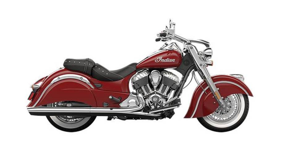 Na nova Indian Chief Classic destaca-se o novo motor de Thunder Stroke 111 | <a href="https://preprod.quatrorodas.abril.com.br/moto/noticias/indian-chief-classic-2014-749944.shtml" rel="migration">Leia mais</a>