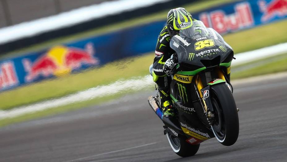 Cal Crutchlow (Monster Yamaha Tech 3) ficou em quinto | <a href="https://preprod.quatrorodas.abril.com.br/moto/noticias/motogp-marquez-lidera-1-2-honda-sexta-feira-750256.shtml" rel="migration">Leia mais</a>