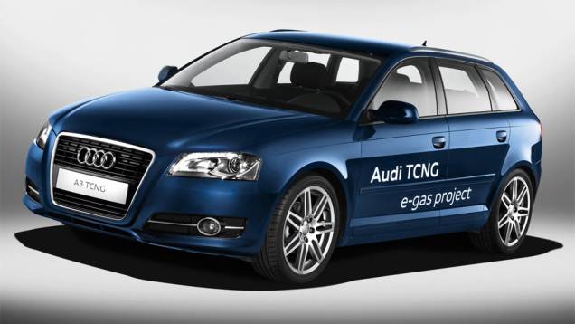 Gás - Comum em taxis com kits de GNV no Brasil, nos modelos de fábrica eles ainda estão em estudo, mas o conceitual Audi A3 TCNG promete mudar isso. Gás - Comum em taxis com kits de GNV no Brasil, nos modelos de fábrica eles ainda estão em estudo, mas o conceitual Audi A3 TCNG promete mudar isso.