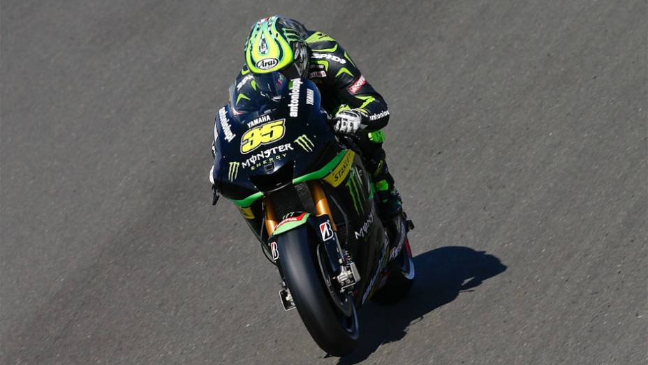 Cal Crutchlow foi apenas o sétimo | <a href="https://preprod.quatrorodas.abril.com.br/moto/noticias/motogp-lorenzo-bate-marquez-silverstone-752002.shtml" rel="migration">Leia mais</a>