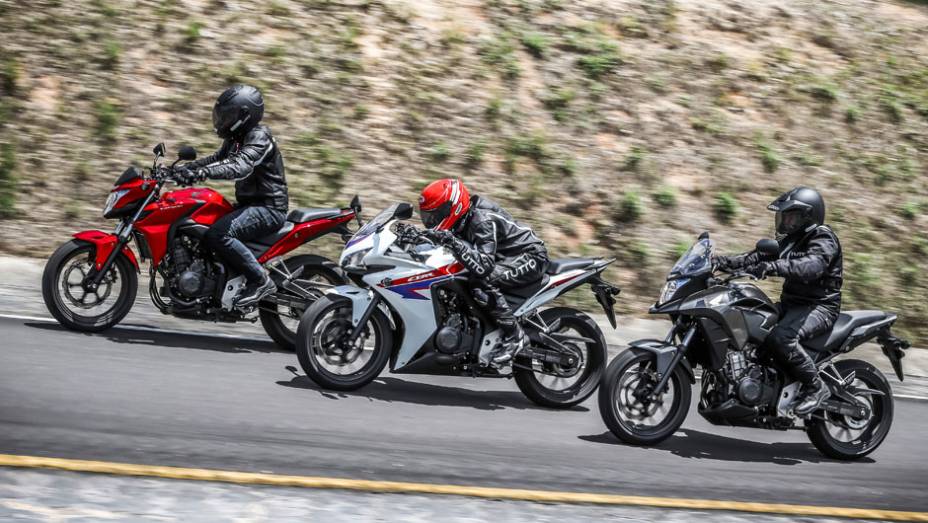 Os modelos de 500 cc chegam ao mercado brasileiro em três versões | <a href="https://preprod.quatrorodas.abril.com.br/moto/noticias/honda-investe-modelos-500cc-756399.shtml" rel="migration">Leia mais</a>