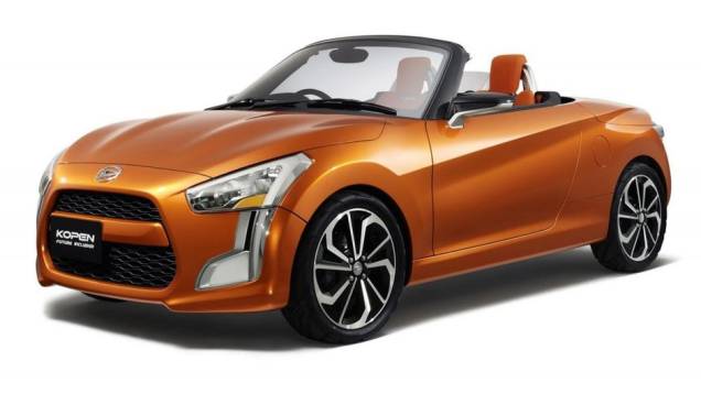 Uma semana depois de surgirem rumores sobre o retorno do conversível Copen, a Daihatsu desfez o mistério e revelou o Kopen concept | <a href="https://preprod.quatrorodas.abril.com.br/noticias/saloes/toquio-2013/daihatsu-revela-kopen-concept-758793.shtml" rel="migration">Leia mais</a> Uma semana depois de surgirem rumores sobre o retorno do conversível Copen, a Daihatsu desfez o mistério e revelou o Kopen concept | <a href="https://preprod.quatrorodas.abril.com.br/noticias/saloes/toquio-2013/daihatsu-revela-kopen-concept-758793.shtml" rel="migration">Leia mais</a>