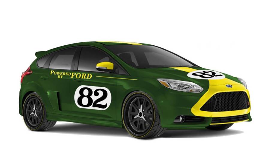 Green Filter USA Ford Focus ST | <a href="https://preprod.quatrorodas.abril.com.br/noticias/fabricantes/ford-mostrara-quatro-edicoes-focus-st-sema-show-757745.shtml" rel="migration">Leia mais</a>