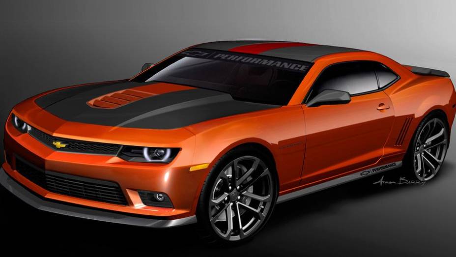 Chevrolet Performance Garage Camaro | <a href="https://preprod.quatrorodas.abril.com.br/noticias/fabricantes/chevrolet-revela-mais-novidades-sema-show-759265.shtml" rel="migration">Leia mais</a> | <a href="https://preprod.quatrorodas.abril.com.br/galerias/especiais/sema-show-2013-parte-1-" rel="migration"></a>