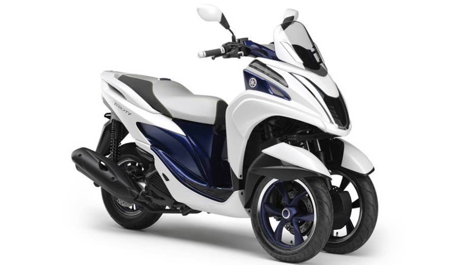 Yamaha Tricity | <a href="https://preprod.quatrorodas.abril.com.br/moto/noticias/yamaha-mostra-modelos-salao-toquio-760140.shtml" rel="migration">Leia mais</a>