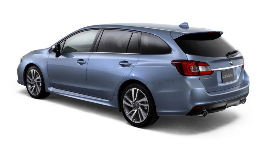 Definido pela marca como uma "sports tourer", a perua já tem design muito próximo a uma versão de produção | <a href="https://preprod.quatrorodas.abril.com.br/noticias/saloes/toquio-2013/subaru-apresenta-prototipo-levorg-760736.shtml" rel="migration">Leia mais</a>