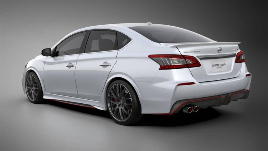 Modelo ganha evolução no desempenho e entrega 243 cavalos de potência | <a href="https://preprod.quatrorodas.abril.com.br/noticias/saloes/los-angeles-2013/nissan-sentra-nismo-mostrado-los-angeles-760822.shtml" rel="migration">Leia mais</a>