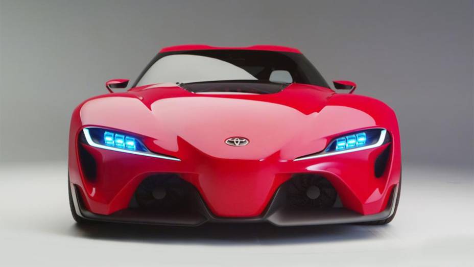 Com design agressivo, FT-1 se parece com um GT-86 com um corpo musculoso | <a href="https://preprod.quatrorodas.abril.com.br/noticias/saloes/detroit-2014/toyota-mostra-ft-1-concept-detroit-769555.shtml" rel="migration">Leia mais</a>