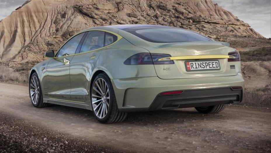 Ele é baseado no Tesla Model S | <a href="https://preprod.quatrorodas.abril.com.br/noticias/saloes/genebra-2014/rinspeed-mostra-imagens-xchange-concept-773804.shtml" rel="migration">Leia mais</a>