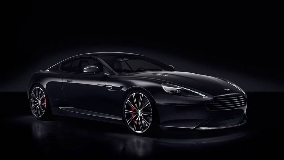 Aston Martin DB9 Carbon Black and White