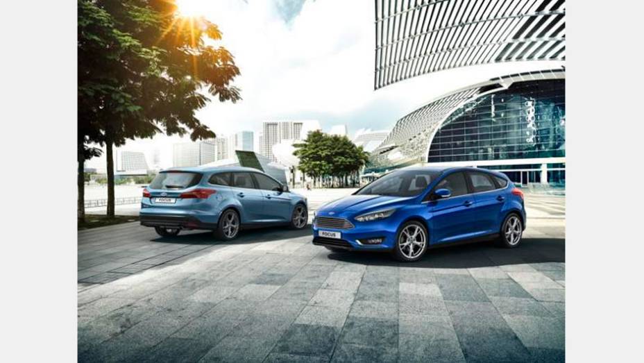 Versões hatchback e station wagon serão mostradas em Genebra | <a href="https://preprod.quatrorodas.abril.com.br/noticias/saloes/genebra-2014/ford-levara-novo-focus-genebra-774357.shtml" rel="migration">Leia mais</a>