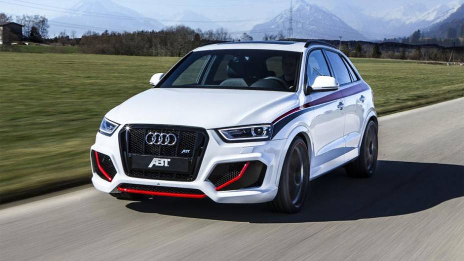 Modelo conta com novos grafismos e desempenho atualizado | <a href="https://preprod.quatrorodas.abril.com.br/noticias/saloes/genebra-2014/abt-sportsline-levara-audi-rs-q3-genebra-774947.shtml" rel="migration">Leia mais</a>