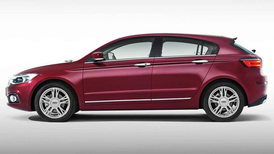 Baseado no 3 Sedan, mantendo, inclusive, o mesmo espa&ccedil;o entre-eixos, o modelo chegar&aacute; ao mercado europeu no fim de 2014 | <a href="https://preprod.quatrorodas.abril.com.br/noticias/saloes/genebra-2014/qoros-3-hatch-exibido-ao-publico-775442.shtml" rel="migration">Leia mais</a>