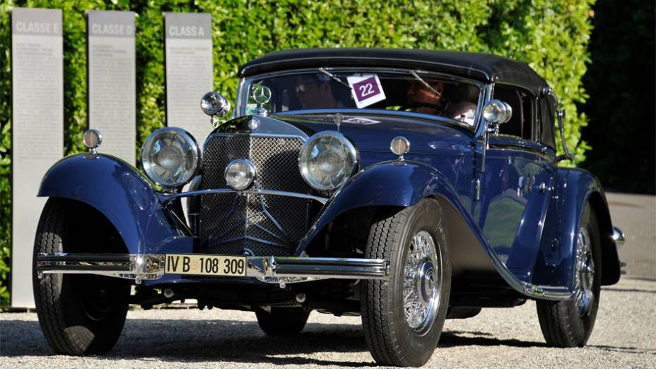 Mercedes-Benz 500 K - Concorso dEleganza Villa dEste 2014 | <a href="https://preprod.quatrorodas.abril.com.br/noticias/classicos//concorso-d-eleganza-villa-d-este-2014-premia-maserati-450-s-1956-como-best-of-show-784018.shtml" rel="migration">Leia mais</a>