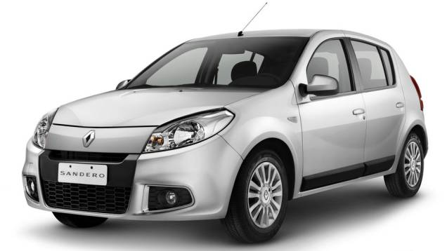 FLEX: 9) Renault Sandero 1.0 - 8,4/12,9 (E/G) km/l na cidade e 9,2/13,8 (E/G) km/l na estrada | <a href="https://preprod.quatrorodas.abril.com.br/noticias/mercado/inmetro-atualiza-lista-carros-mais-economicos-pais-784794.shtml" rel="migration">Leia mais</a> FLEX: 9) Renault Sandero 1.0 - 8,4/12,9 (E/G) km/l na cidade e 9,2/13,8 (E/G) km/l na estrada | <a href="https://preprod.quatrorodas.abril.com.br/noticias/mercado/inmetro-atualiza-lista-carros-mais-economicos-pais-784794.shtml" rel="migration">Leia mais</a>