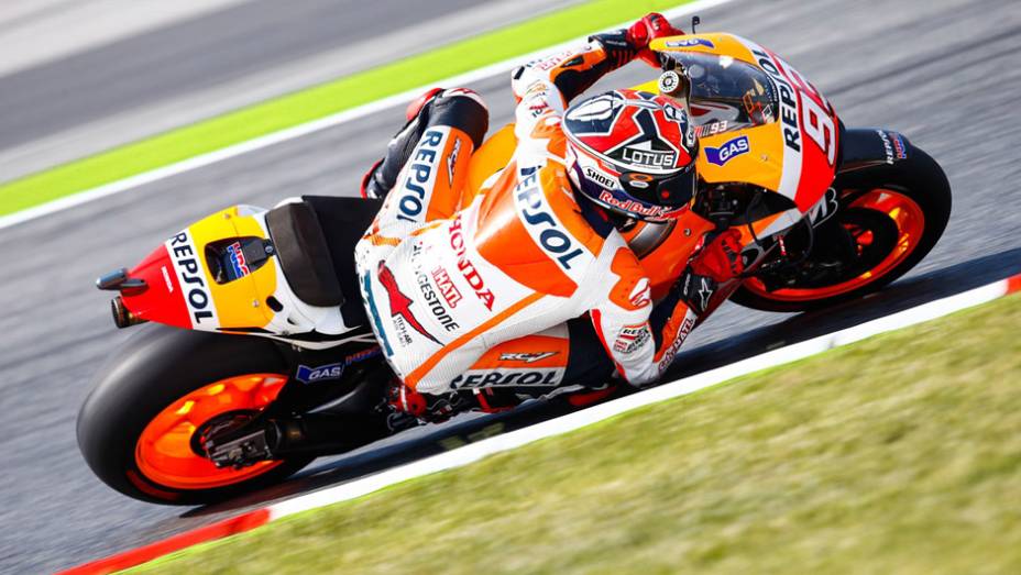 Atual campe&atilde;o, M&aacute;rc M&aacute;rquez foi o quarto | <a href="https://preprod.quatrorodas.abril.com.br/moto/noticias/motogp-spargaro-surpreende-lidera-sexta-feira-786039.shtml" rel="migration">Leia mais</a>