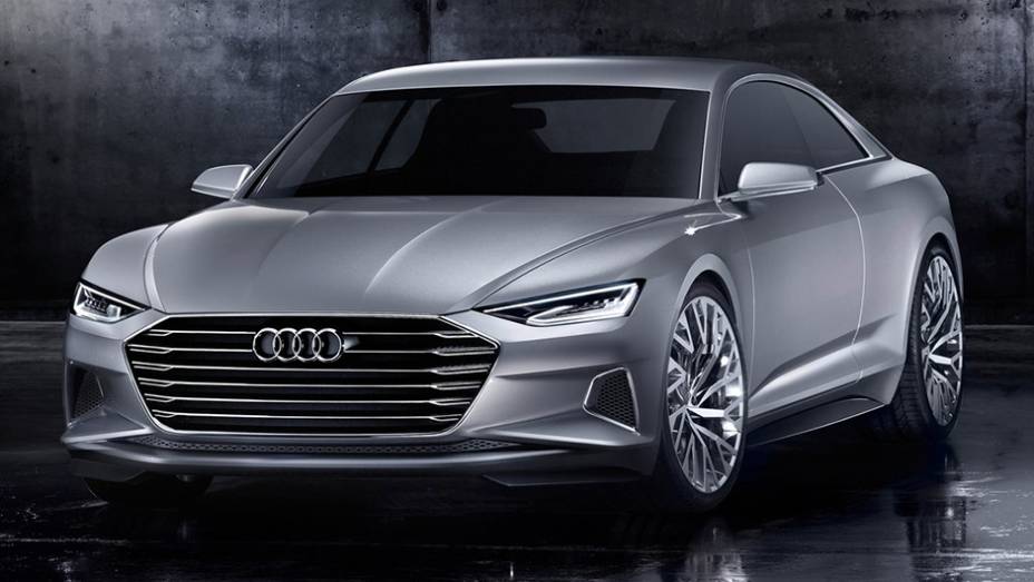 Pelos lados da Audi no Sal&atilde;o de Los Angeles, o lan&ccedil;amento mais aguardado era do conceito Prologue | <a href="https://preprod.quatrorodas.abril.com.br/noticias/saloes/losangeles-2014/conceito-audi-prologue-finalmente-revelado-816158.shtml" rel="migration">Leia mais</a>