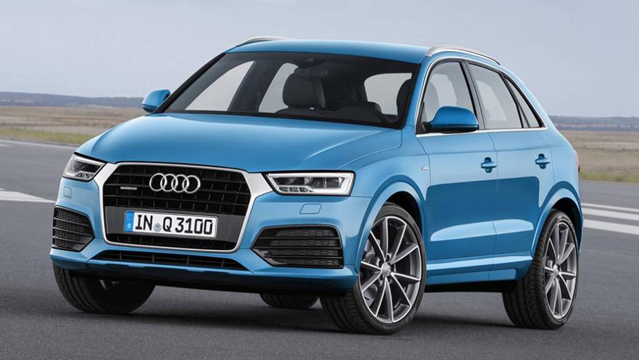 A Audi aproveitou o Salão de Detroit para apresentar o renovado Q3 | <a href="https://preprod.quatrorodas.abril.com.br/noticias/saloes/detroit-2015/audi-promove-facelift-q3-825580.shtml" rel="migration">Leia mais</a>