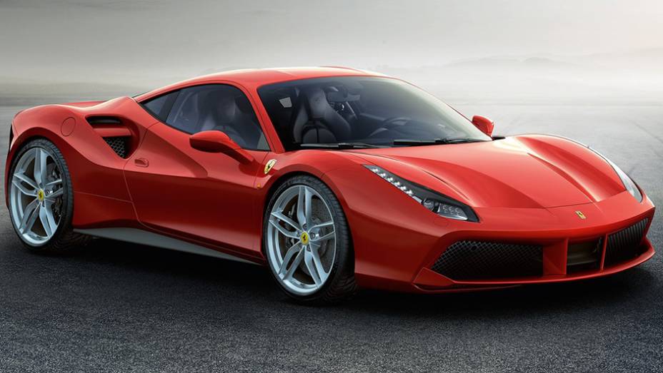 Depois de muito mistério finalmente foi lançada pela Ferrari, nesta terça-feira (3), a nova 488 GTB | <a href="https://preprod.quatrorodas.abril.com.br/noticias/saloes/genebra-2015/ferrari-lanca-488-gtb-motor-v8-biturbo-831400.shtml" rel="migration">Leia mais</a>