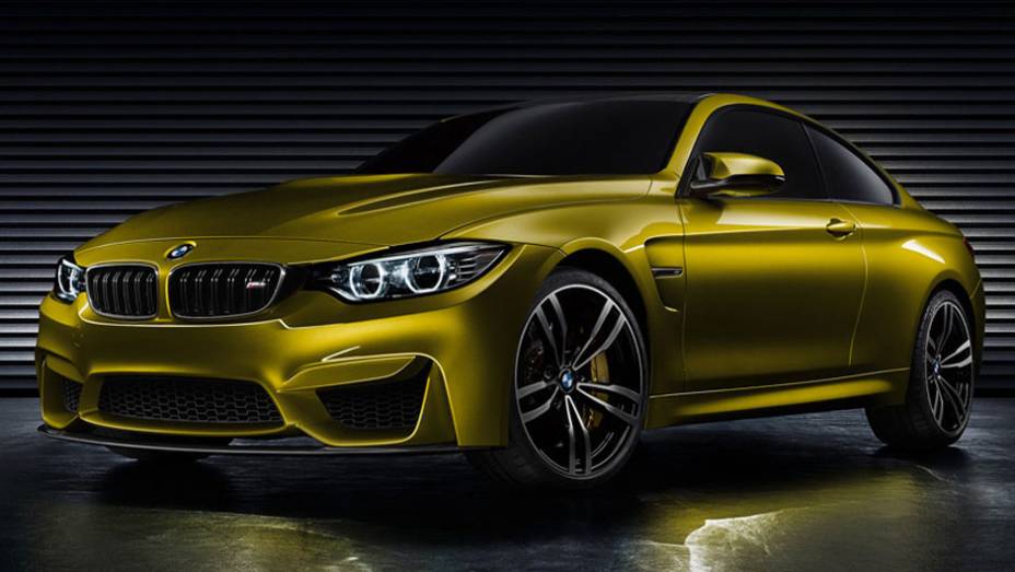 A BMW mostrou as primeiras imagens do Concept M4 Coup&eacute;, que antecipa a vers&atilde;o final do M4 | <a href="https://preprod.quatrorodas.abril.com.br/noticias/fabricantes/bmw-mostra-fotos-concept-m4-750070.shtml" rel="migration">Leia mais</a>