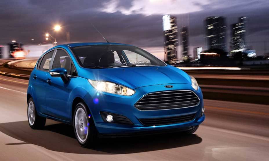 Agora fabricado no Brasil, o New Fiesta estreia seu novo design e traz novos motores | <a href="https://preprod.quatrorodas.abril.com.br/carros/lancamentos/ford-new-fiesta-2014-739245.shtml" rel="migration">Leia mais</a>