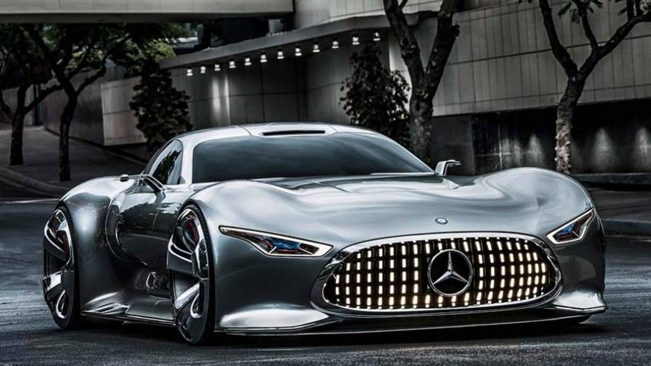 O AMG Vision Gran Turismo pode não ser um carro de ficção científica, mas é de videogame! | <a href="https://preprod.quatrorodas.abril.com.br/noticias/saloes/los-angeles-2013/mercedes-benz-exibe-amg-vision-760771.shtml" rel="migration">Leia mais</a>