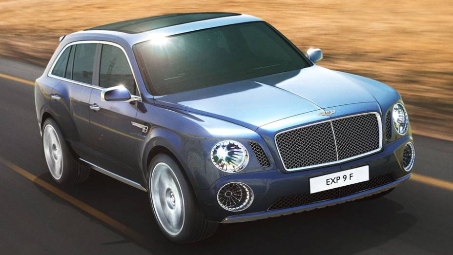 SUV de luxo terá uma versão com motor 6.0 l 12 cilindros | <a href="https://preprod.quatrorodas.abril.com.br/saloes/genebra/2012/bentley-exp-9-f-678637.shtml" rel="migration">Leia mais</a>