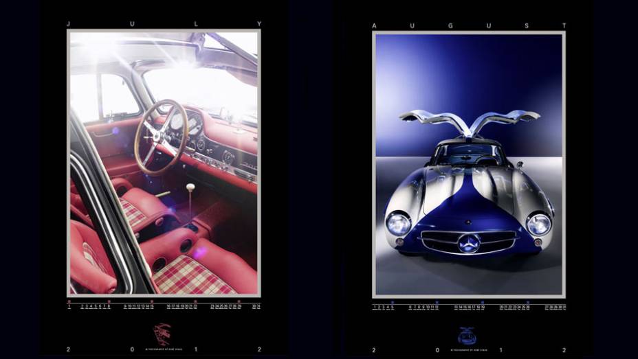 Julho | Agosto | <a href="https://preprod.quatrorodas.abril.com.br/noticias/entretenimento-calendario-mercedes-benz-300-sl-revelado-estudio-bruno-roberti-305357_p.shtml" rel="migration">Leia mais</a>