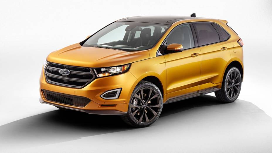 Inicialmente, o Edge est&aacute; &agrave; venda na Am&eacute;rica do Norte com tr&ecirc;s op&ccedil;&otilde;es de motoriza&ccedil;&atilde;o | <a href="https://preprod.quatrorodas.abril.com.br/noticias/saloes/paris-2014/ford-apresenta-novo-edge-787116.shtml" rel="migration">Leia mais</a>