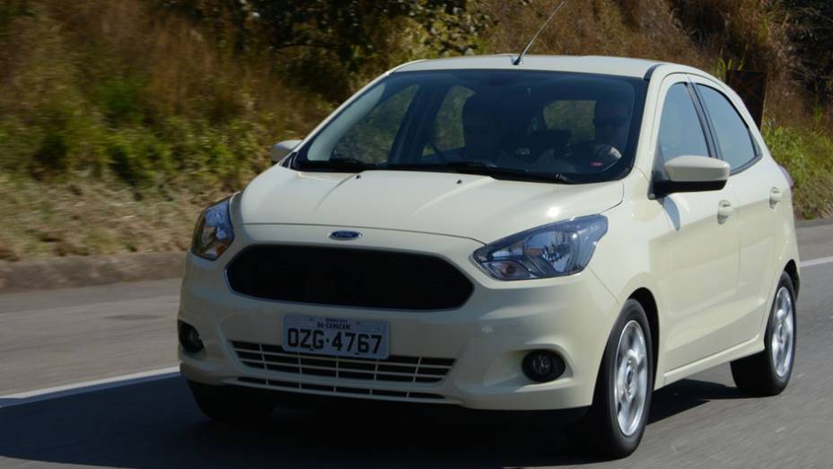 Versão topo de linha vem equipada também com assistente de partida em rampas | <a href="https://preprod.quatrorodas.abril.com.br/carros/lancamentos/novo-ford-ka-792257.shtml" rel="migration">Leia mais</a>