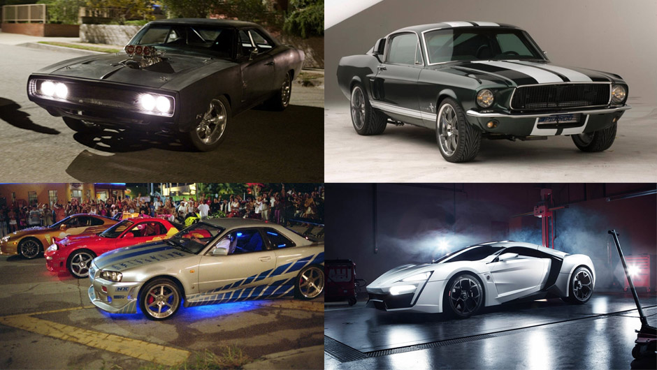 7 carros de Velozes e Furiosos