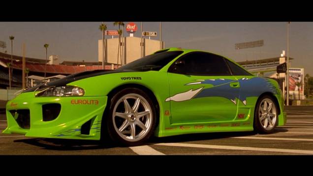 Mitsubishi Eclipse: este foi o carro escolhido por Brian OConnor (Paul Walker), policial infiltrado no universo dos rachas para prender uma gangue de corredores de rua Mitsubishi Eclipse: este foi o carro escolhido por Brian OConnor (Paul Walker), policial infiltrado no universo dos rachas para prender uma gangue de corredores de rua
