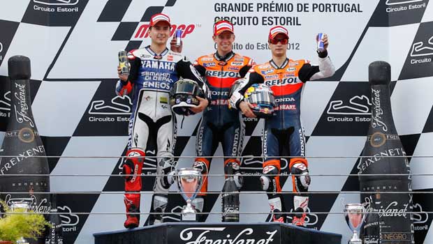 Pódio MotoGP Portugal Pódio MotoGP Portugal