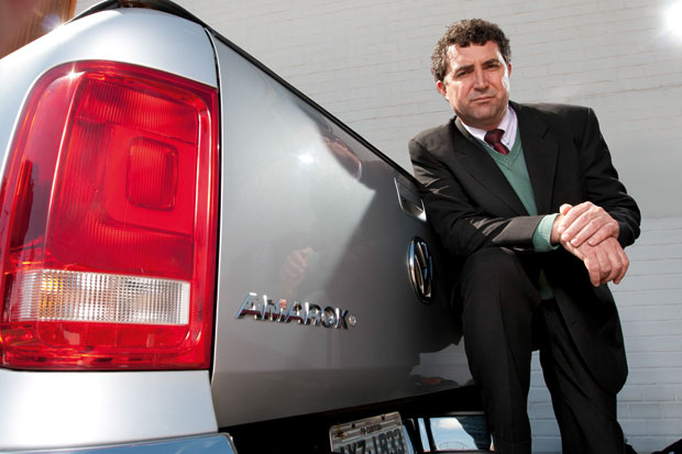 Infiltração na caçamba da Amarok