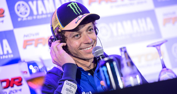 Valentino Rossi divulga Factor 2014 em SP Valentino Rossi divulga Factor 2014 em SP