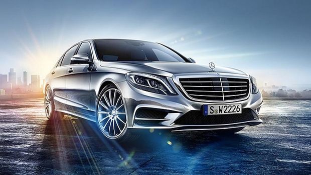 Vaza primeira foto do novo Mercedes-Benz Classe S