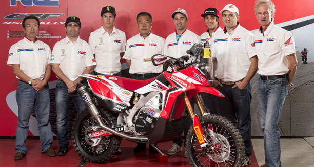 Honda anuncia pilotos para Dakar 2014 Honda anuncia pilotos para Dakar 2014