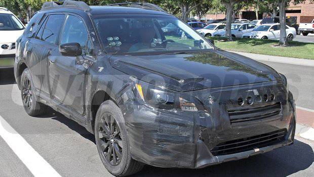 Nova geração do Subaru Outback aparece em testes
