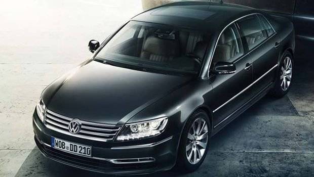 Nova geração do VW Phaeton é preparada para Detroit