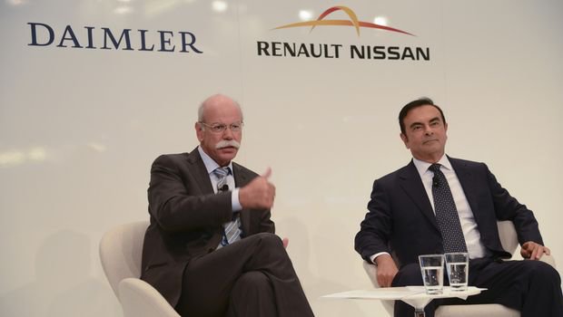 Aliança entre Renault-Nissan e Daimler deve se tornar global